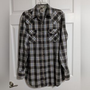 Ely Cattleman Tall Men's Long Sleeve Western Shirt